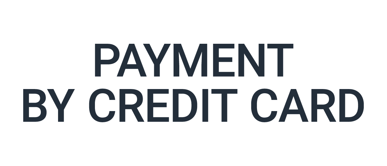 Payment by credit card